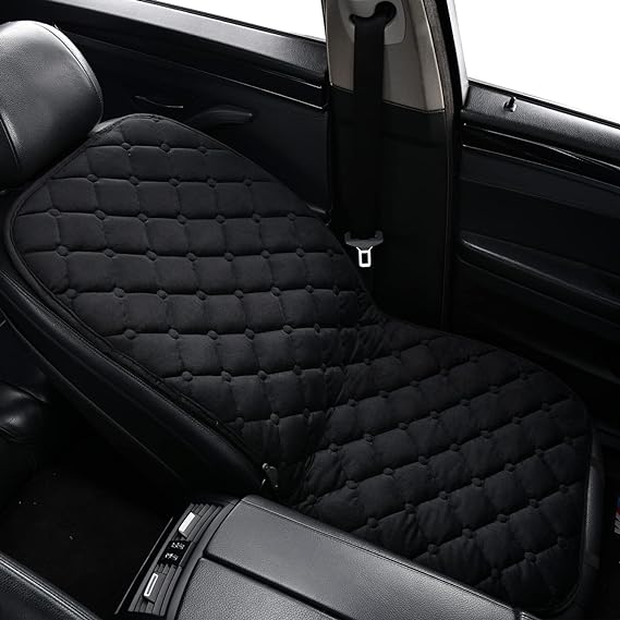 Heated Seat Cover Longer PU Leather Seat Cushion with Fast Heat to