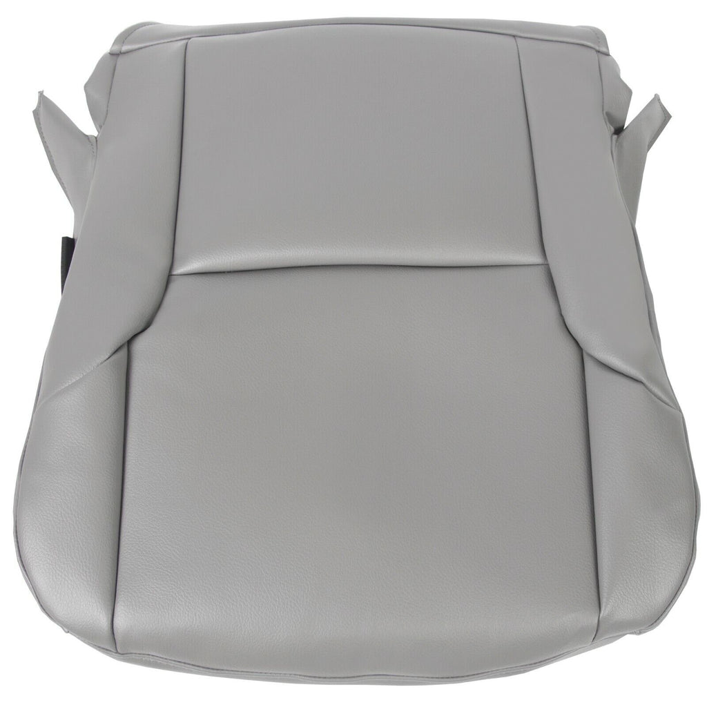 For Toyota 4Runner Limited 03-09 Driver Bottom Synthetic Leather Seat Cover Gray