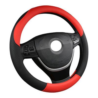 For Toyota Car Steering Wheel Cover Microfiber Leather Anti-Slip Accessories