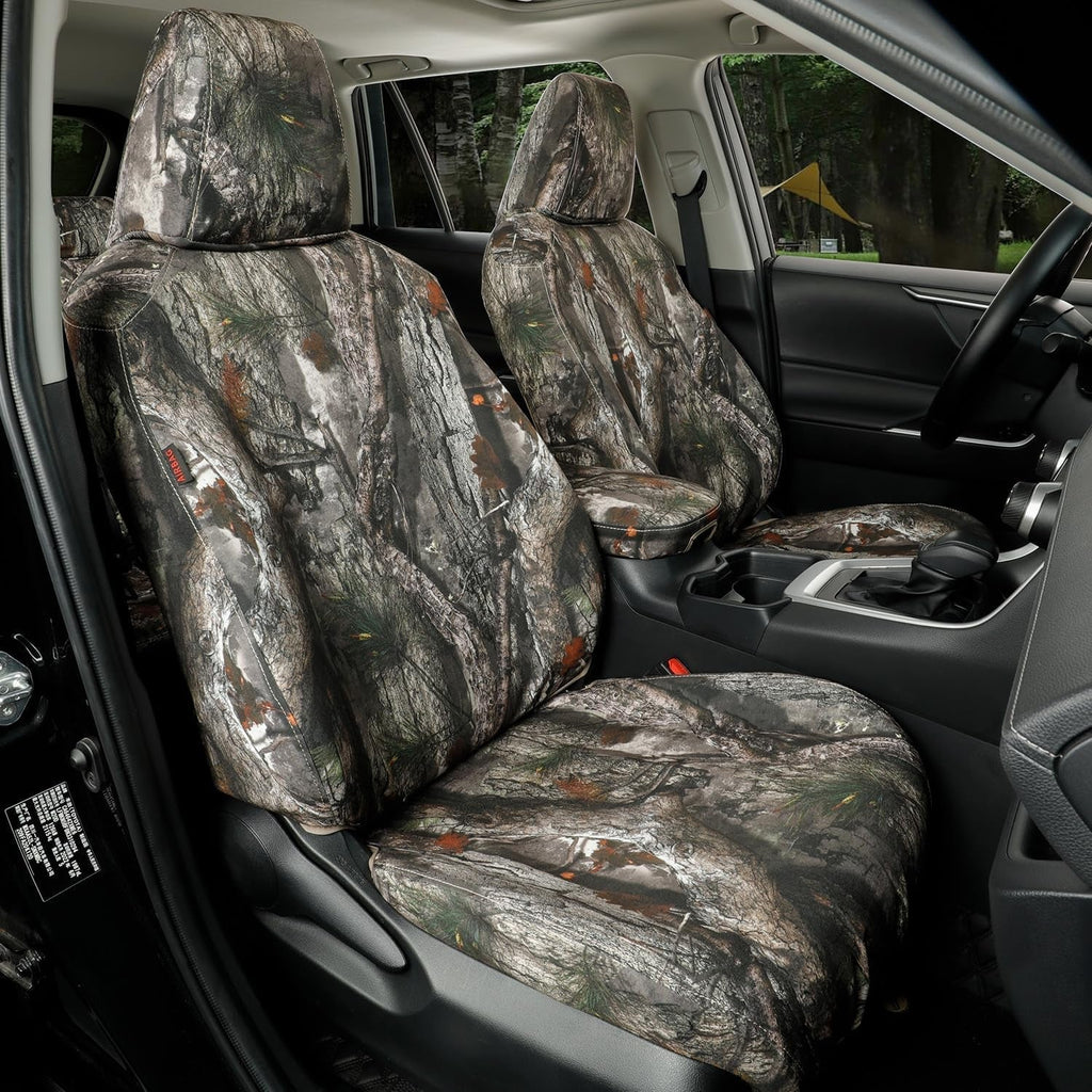 Custom Fit F150 Camo Seat Covers for Select Ford F150 Supercrew Raptor 2015 2016 2017 2018 2019 2020 Truck Camouflage Seat Covers,4Dr 2Rows -Full Set (Jungle Camouflage)