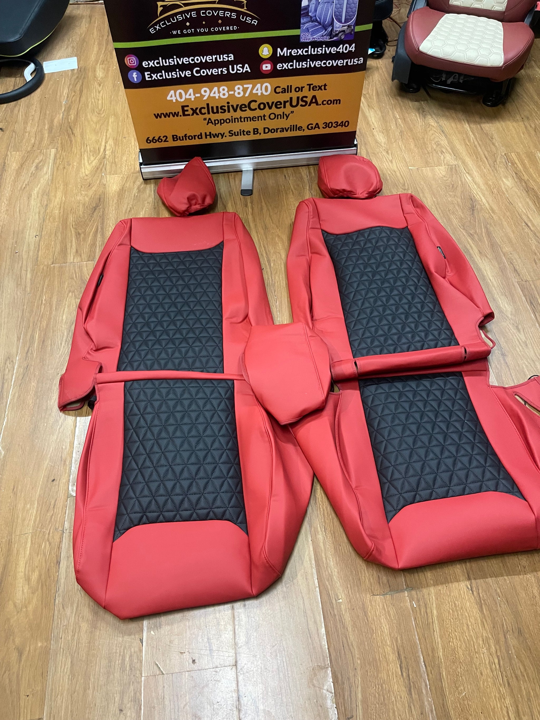 2007-2012 Jeep Wrangler JK Luxury Custom Seat Cover