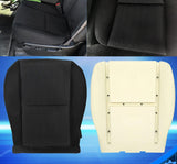 Driver Side Bottom Seat Cover+Foam Cushion for 07-14 Chevy Silverado 1500 2500HD