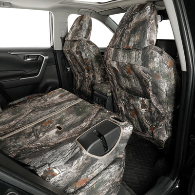 Custom Fit F150 Camo Seat Covers for Select Ford F150 Supercrew Raptor 2015 2016 2017 2018 2019 2020 Truck Camouflage Seat Covers,4Dr 2Rows -Full Set (Jungle Camouflage)