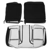 Front Rear Set Leather Seat Covers 18PCS for Dodge Charger Challenger 2015-2021