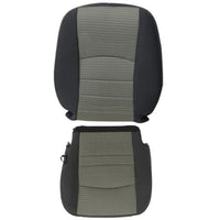 2009 to 2012 FITS for Dodge Ram 1500 2500 3500 SLT Cloth Seat Cover Gray