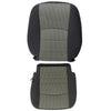 2009 to 2012 FITS for Dodge Ram 1500 2500 3500 SLT Cloth Seat Cover Gray