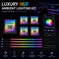 Luxury RGB Ambient Lighting Kit | App-Controlled Interior LED Light System