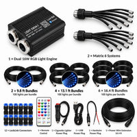 STARLIGHT MATRIX™ ELITE FIBER OPTIC STARLIGHT HEADLINER KIT