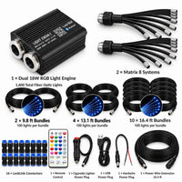 STARLIGHT MATRIX™ ELITE FIBER OPTIC STARLIGHT HEADLINER KIT