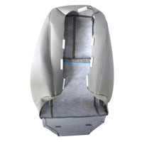 Driver/Passenger Leather Seat Cover Bottom And Top Gray For 2007-14 Chevy Tahoe