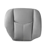 Both Side Bottom Leather Seat Cover Gray & Foam Fits 03-06 Chevy Silverado Tahoe