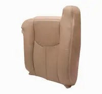 Both Side Leather Seat Cover Med Tan &Foam Cushion for 03-06 Silverado Avalanche