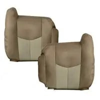 Driver & Passenger Leather Seat Cover & Foam Cushion Tan for 03-06 GMC Yukon XL