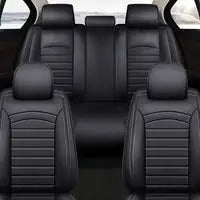 Faux Leather 5-Sits Car Seat Cover Cushion for Land Rover LR3 Range Rover Evoque