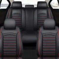 Faux Leather 5-Sits Car Seat Cover Cushion for Land Rover LR3 Range Rover Evoque