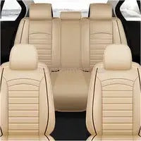 Faux Leather 5-Sits Car Seat Cover Cushion for Land Rover LR3 Range Rover Evoque