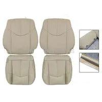 Fits 1999-2003 Lexus RX300 Driver & Passenger Bottom Top Leather Seat Cover Tan