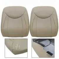 For 2001 2002 2003 2004 2005 2006 Lexus LS430 Front Top Seat Cover Leather Tan