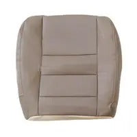 Load image into Gallery viewer, For 2002 2003 Ford Excursion Driver Bottom Leather Seat Cover Tan &amp; Foam Cushion