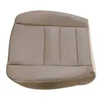 Load image into Gallery viewer, For 2002 2003 Ford Excursion Driver Bottom Leather Seat Cover Tan &amp; Foam Cushion