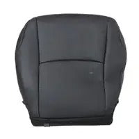 For 2010-2014 Toyota 4Runner Driver & Passenger Bottom Leather Seat Cover Black