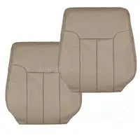 For 2011-2015 Ford Explorer Limited Sport Driver Bottom Leather Seat Cover Gray