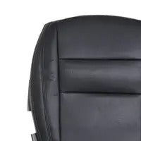 For 2011-2018 Dodge Durango Driver & Passenger Bottom & Top Seat Cover Black