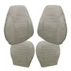 For Ford Fusion 2013-2017 Driver Passenger Bottom Top Leather Seat Cover Tan
