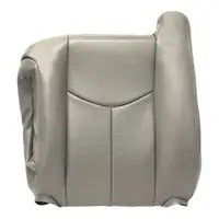 Front Bottom-Top Seat Cover Gray & Foam Cushion for 03-06 Chevy Tahoe GMC Yukon