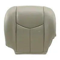 Front Bottom-Top Seat Cover Gray & Foam Cushion for 03-06 Chevy Tahoe GMC Yukon