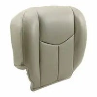 Front Bottom-Top Seat Cover Gray & Foam Cushion for 03-06 Chevy Tahoe GMC Yukon