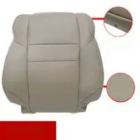 Front Top Seat Cover Protector Tan Leather for 2012 2013 2014 2015 Honda CR-V