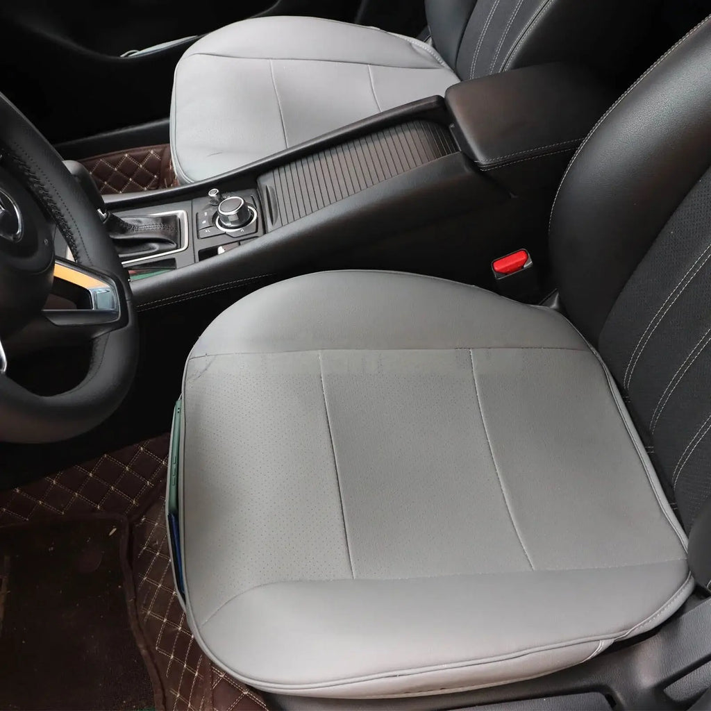 Front Seat Cover Half/Full Surround Chair Cushion Mat Pad Auto Car PU Leather