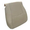 For 08-13 Toyota Highlander Driver Passenger Bottom Perforated Leather Cover Tan