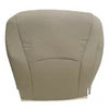 For 08-13 Toyota Highlander Driver Passenger Bottom Perforated Leather Cover Tan