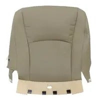 For 08-13 Toyota Highlander Driver Passenger Bottom Perforated Leather Cover Tan