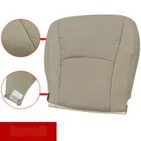For 08-13 Toyota Highlander Driver Passenger Bottom Perforated Leather Cover Tan