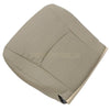 For 08-13 Toyota Highlander Driver Passenger Bottom Perforated Leather Cover Tan