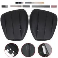 Driver Passenger BLK Leather Seat Cover Perforated for 2010-2014 Subaru Outback