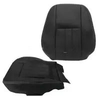 For 2011-2016 Chrysler Town & Country Passenger Bottom & Top Seat Cover Black