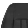 For 2011-2016 Chrysler Town & Country Passenger Bottom & Top Seat Cover Black