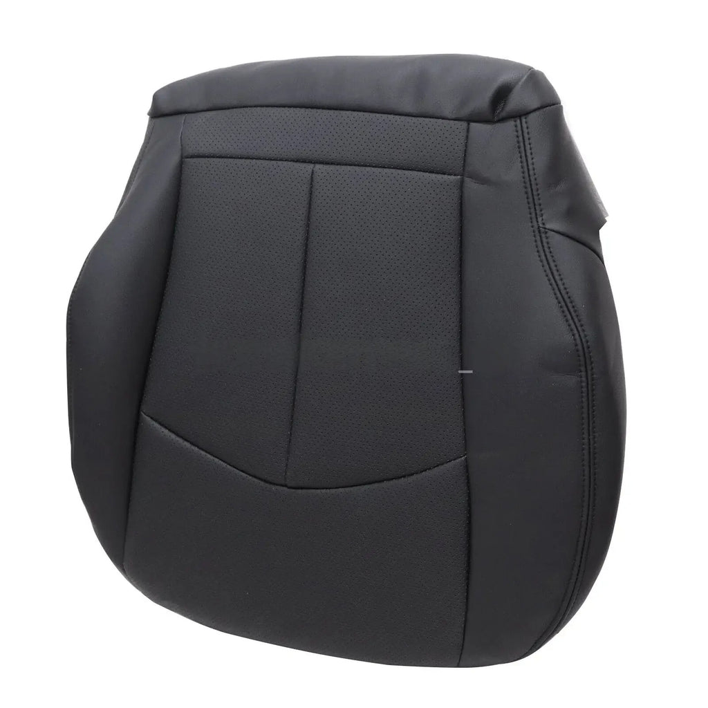 For 2003-2009 Mercedes Benz W211 Driver Passenger Bottom & Top Seat Cover Black