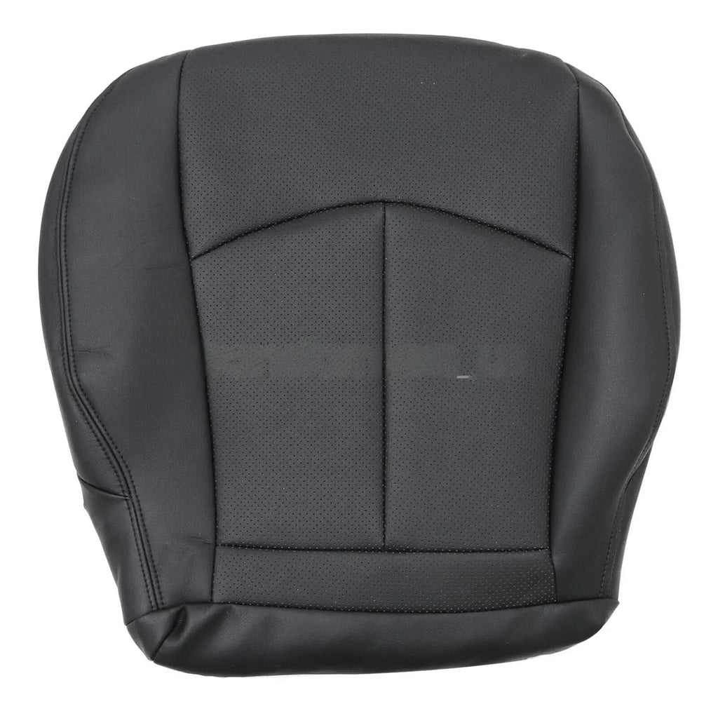 For 2003-2009 Mercedes Benz W211 Driver Passenger Bottom & Top Seat Cover Black