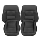 For 2010-2016 Mercedes Benz W212 E350 Both Side Leather Seat Cover Black