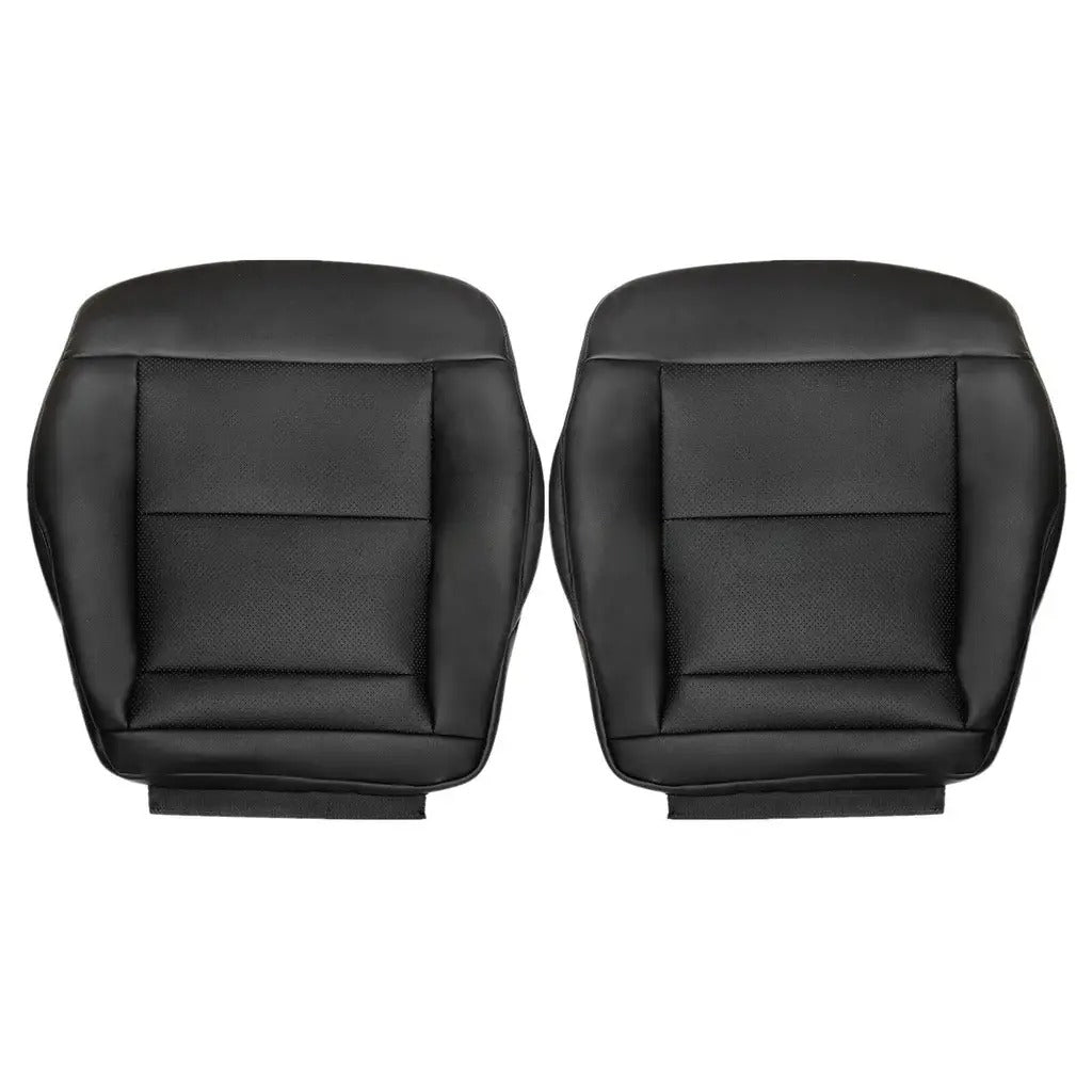 For 2010-2016 Mercedes Benz W212 E350 Both Side Leather Seat Cover Black