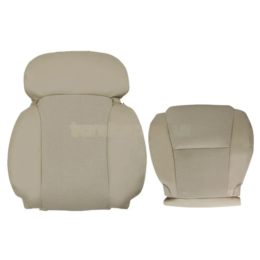 For 2006-2011 Lexus GS300 350 460 Leather Seat Cover Driver Bottom & Back Tan