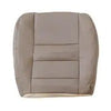 For 2002 2003 Ford Excursion Driver Bottom Leather Seat Cover Tan & Foam Cushion