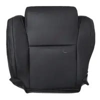 2007-2013 Fits Toyota Tundra Driver & Passenger Bottom Leather Seat Cover Black