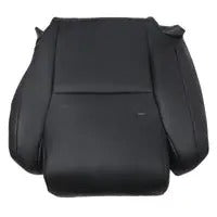 2007-2013 Fits Toyota Tundra Driver & Passenger Bottom Leather Seat Cover Black