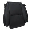 2007-2013 Fits Toyota Tundra Driver & Passenger Bottom Leather Seat Cover Black